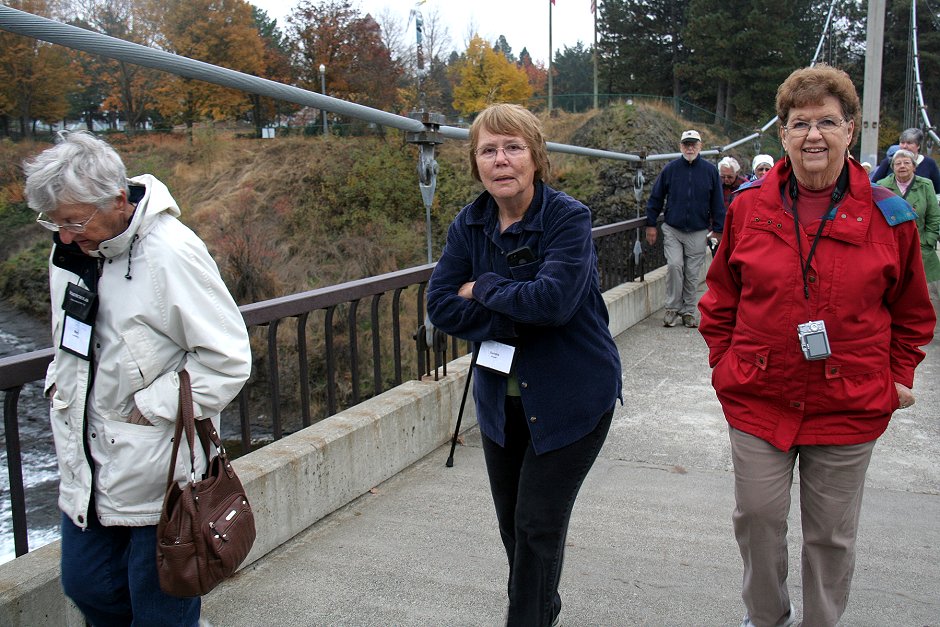 Still crossing bridge