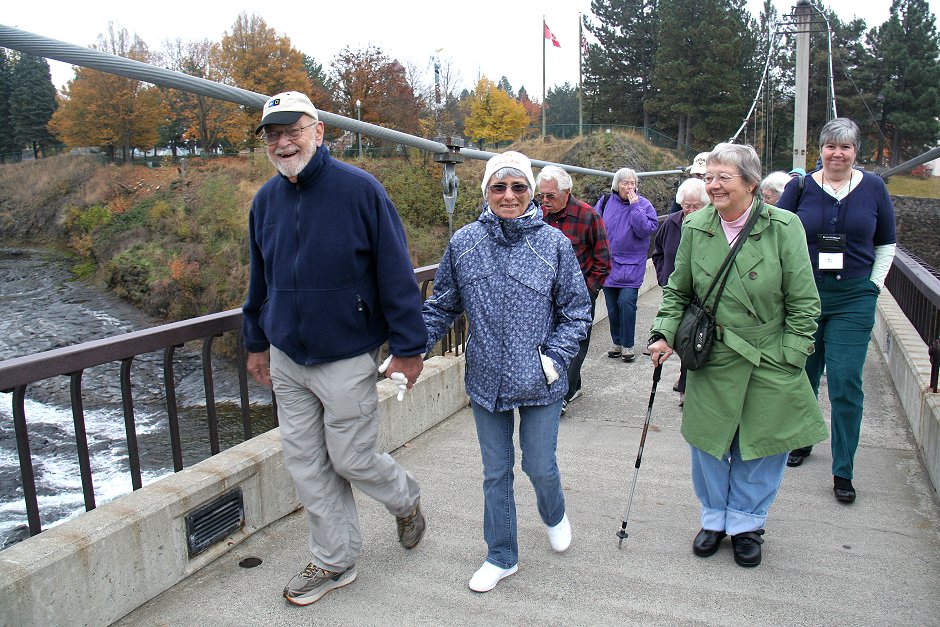 Still crossing bridge